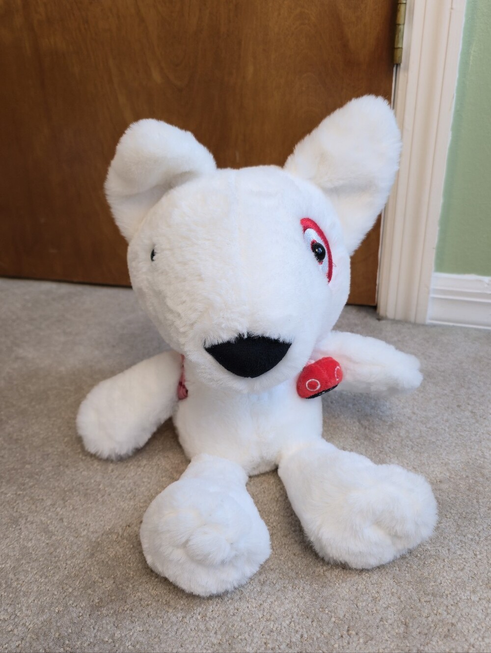 Target 10” Bullseye Plush Dog 2023 Goodness To Give w/ Backpack